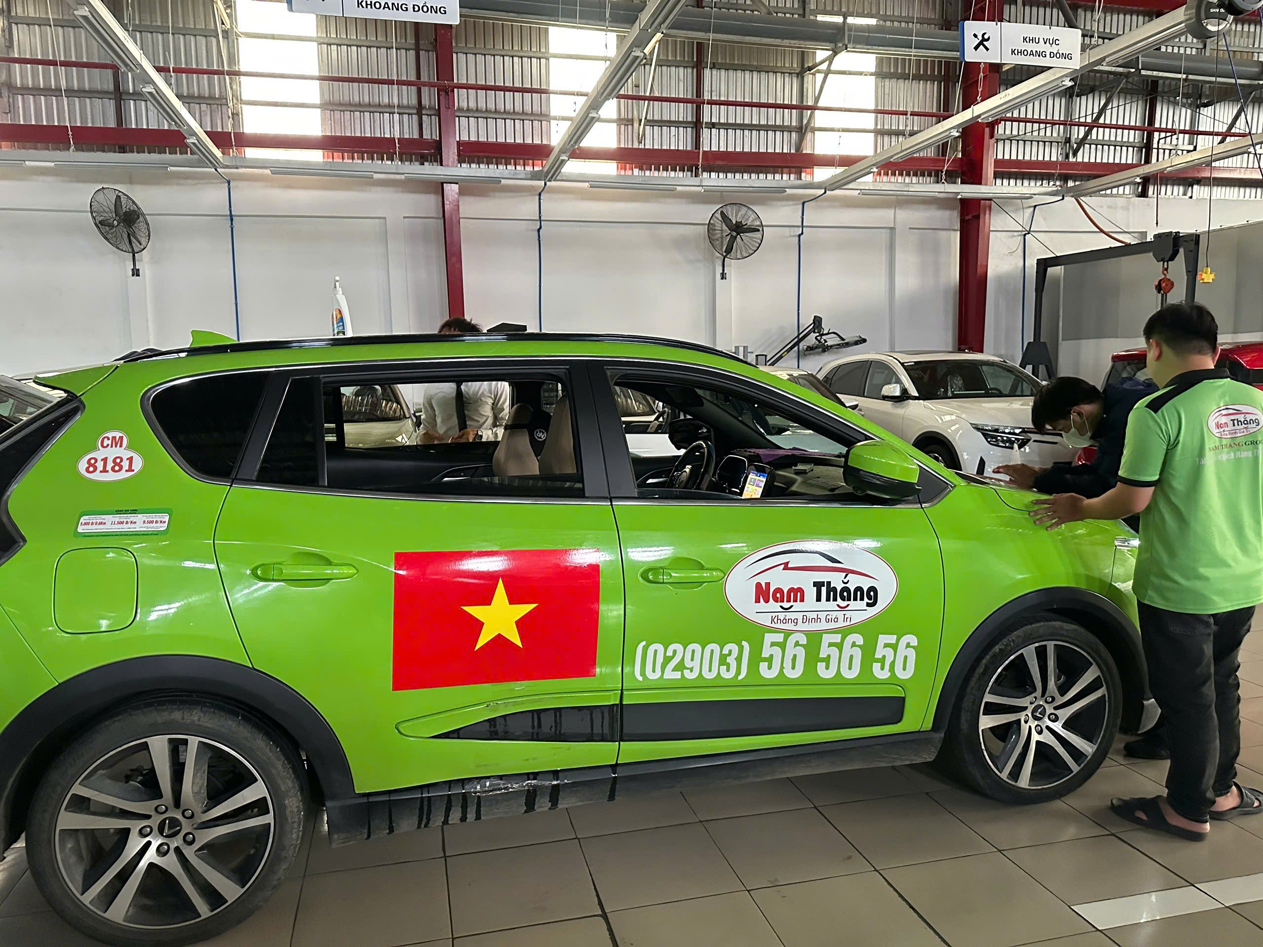 xưởng dịch vụ VinFast Cà mau